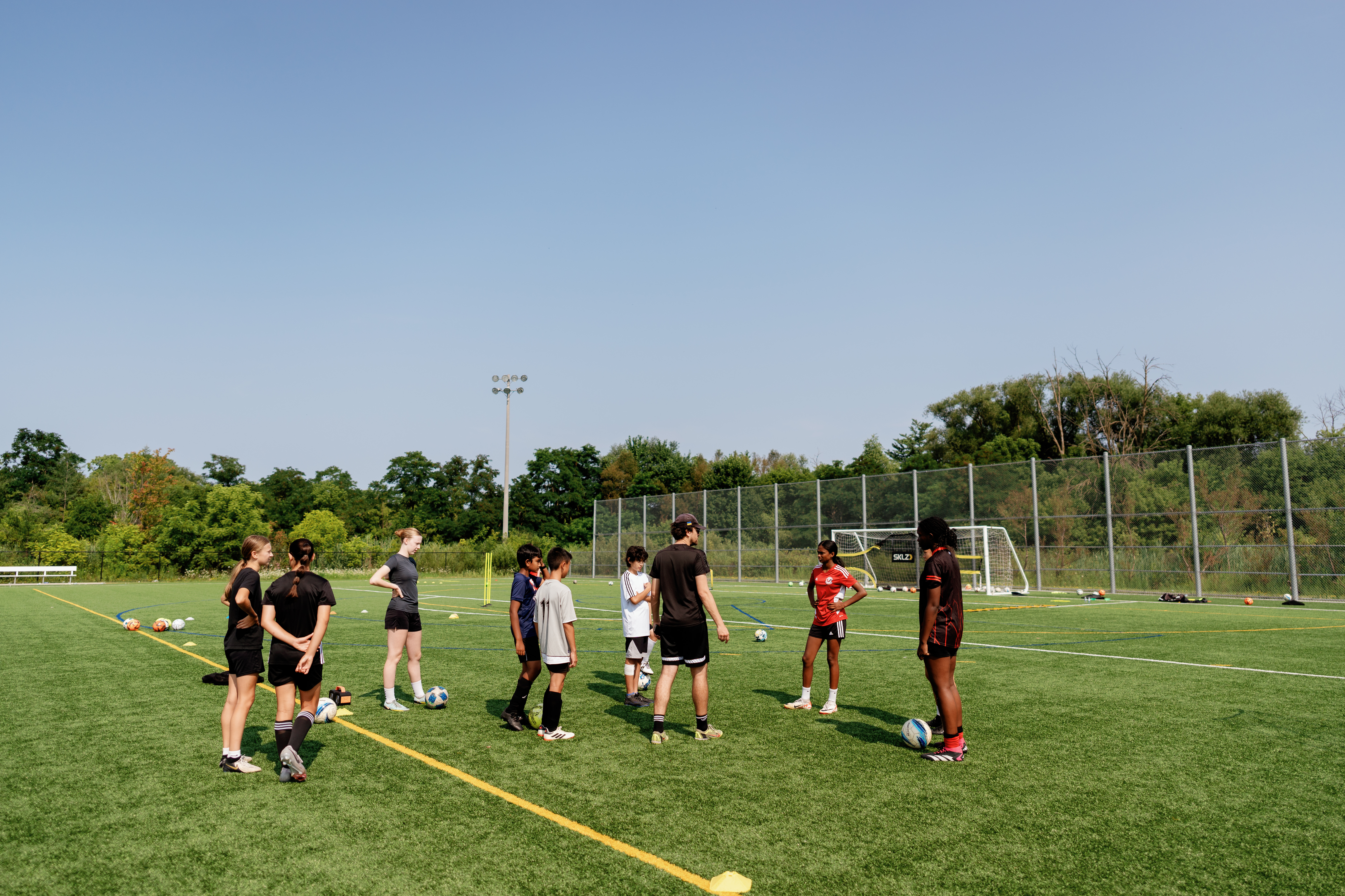Training in action