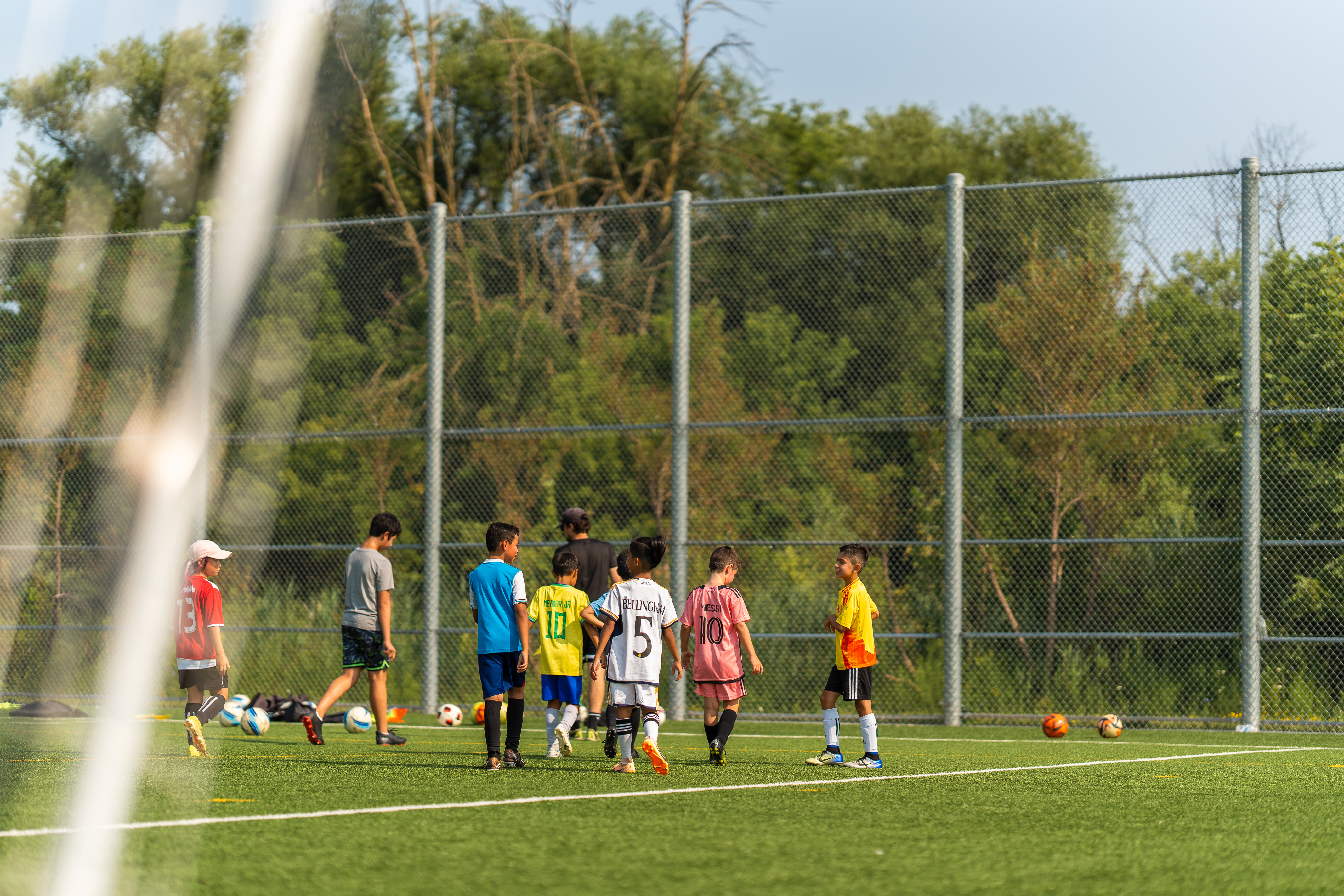 Team huddle
