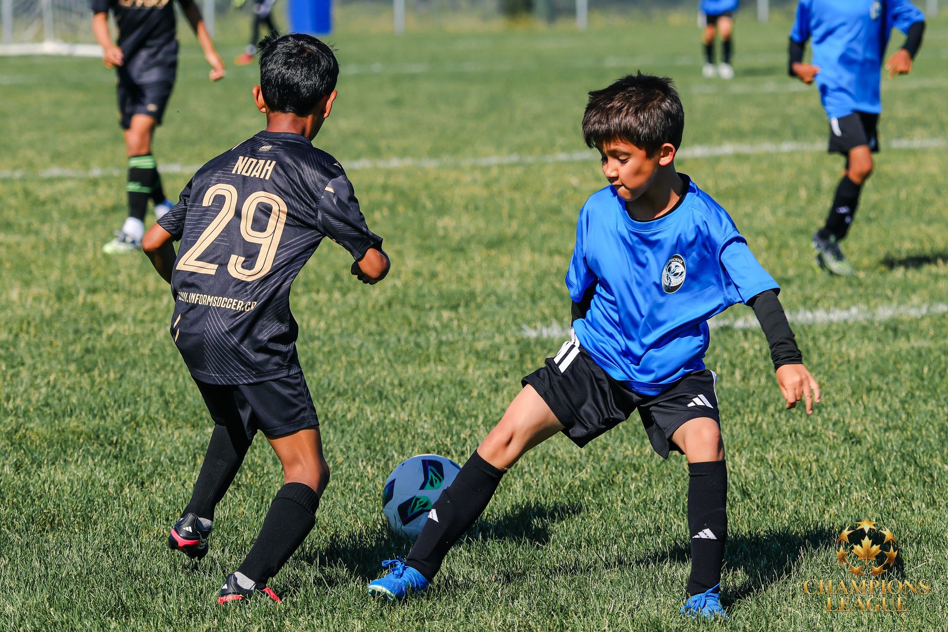 Attacking the goal
