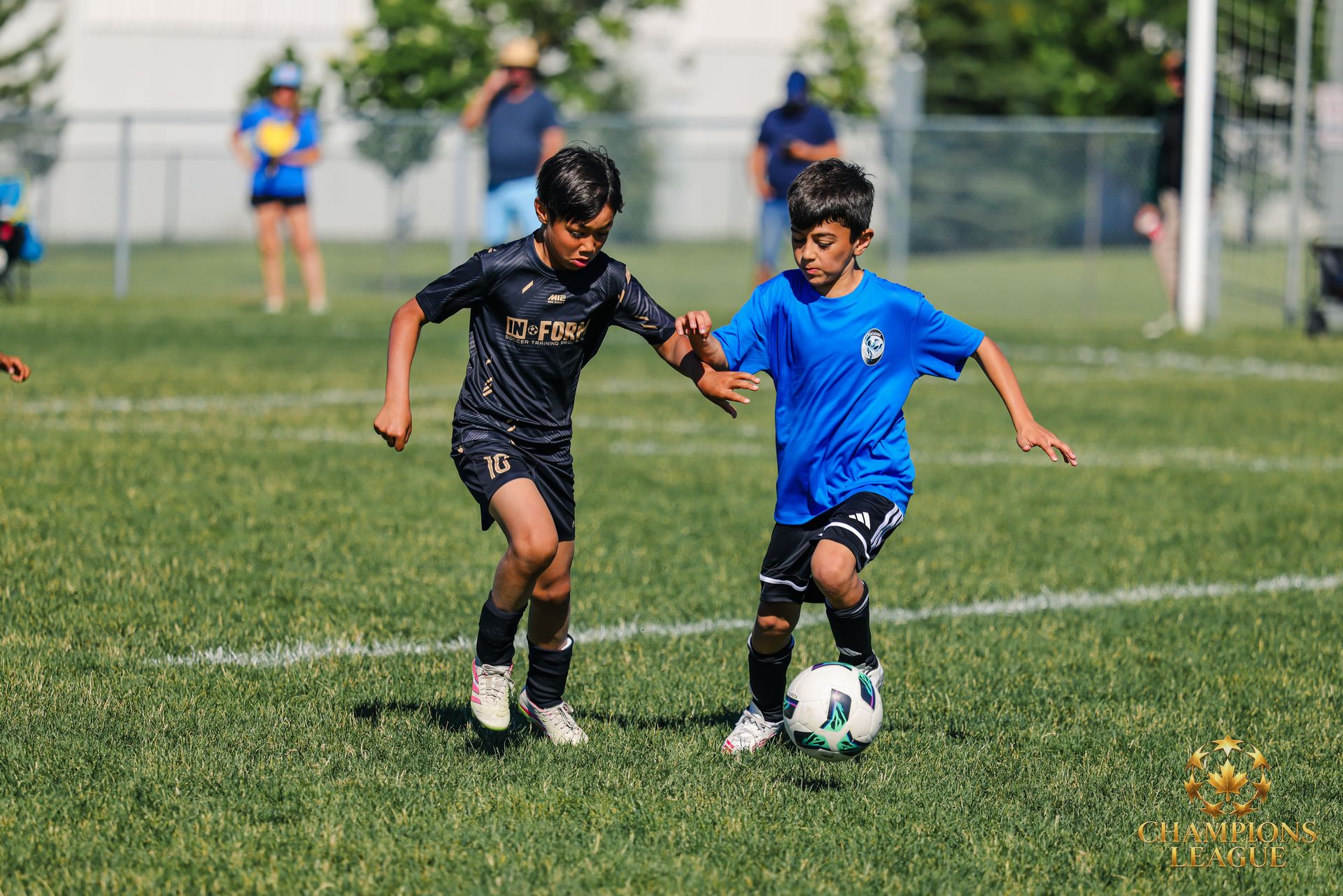 Driving forward with the ball