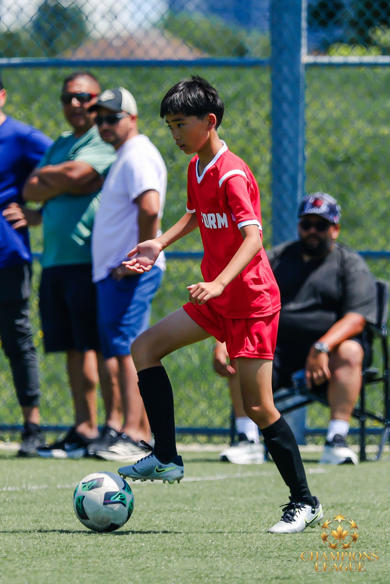 Tournament match action