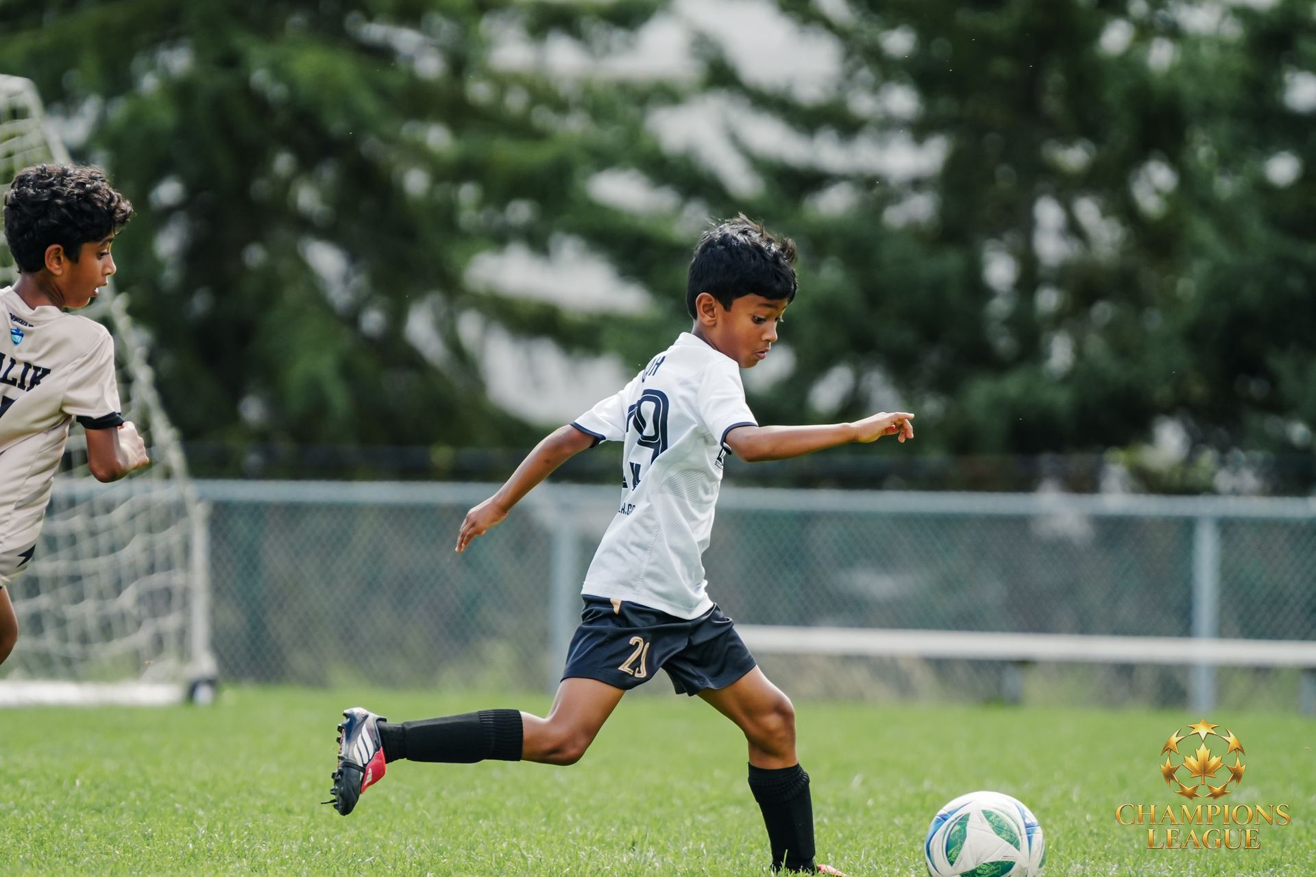 Driving forward with the ball