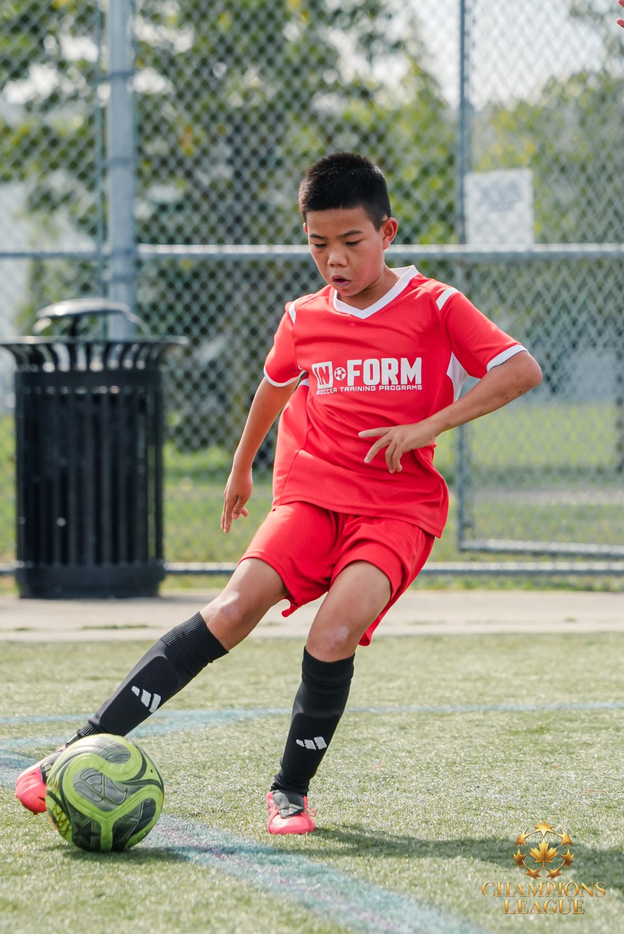 Battling for possession