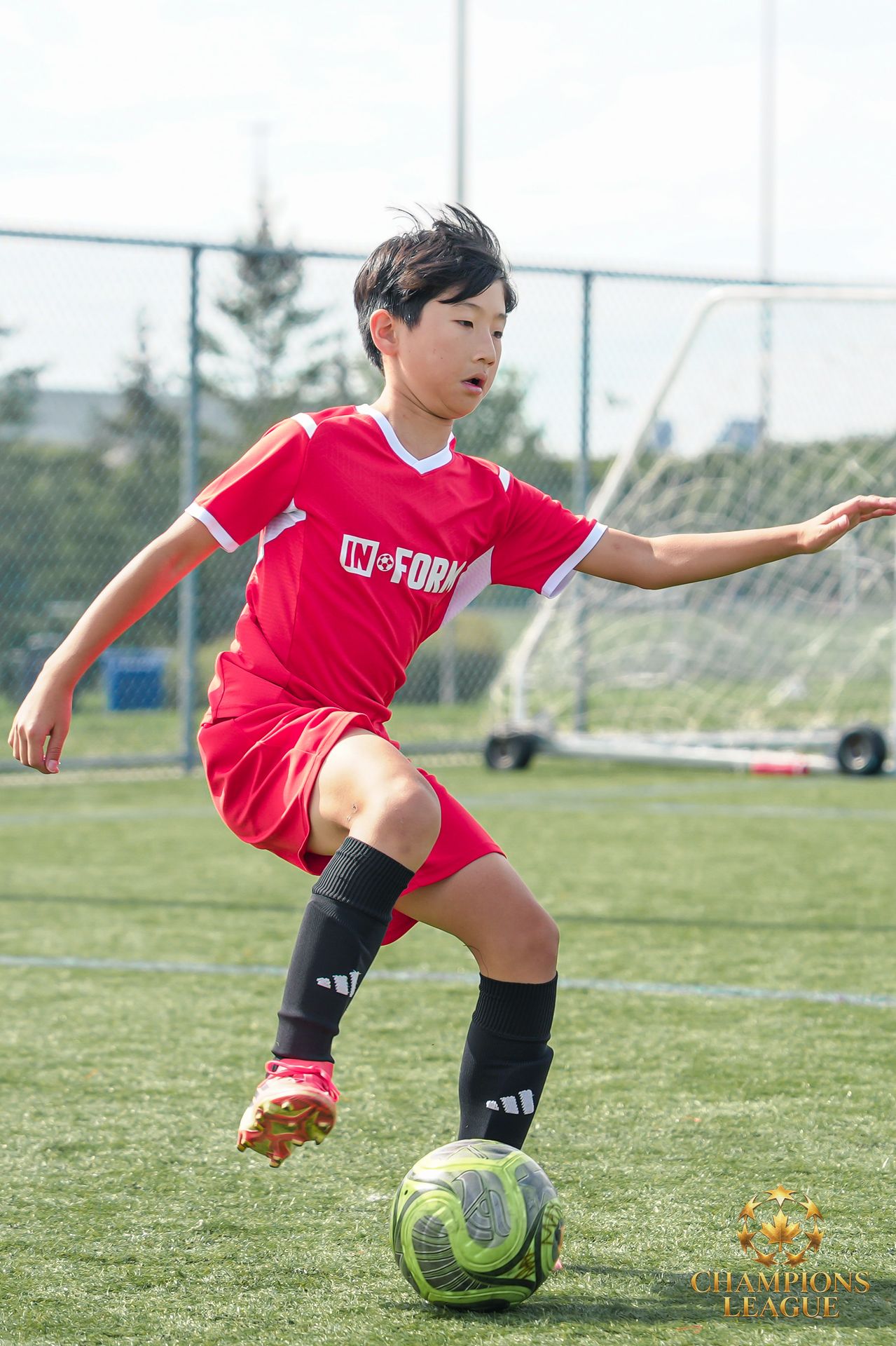 Driving forward with the ball