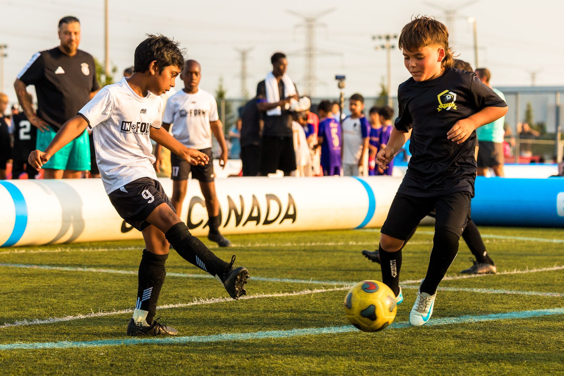 Striking the ball in a match